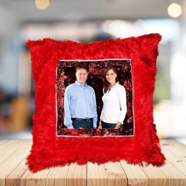 Soft Cozy Pillow with Photo/Design 16" Inch| Fully Customizable | Elegant Decor for Any Room